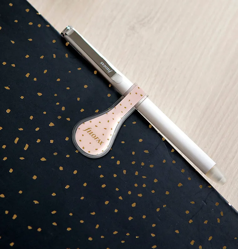 Filofax Confetti clip magnétique marque-page porte-stylo