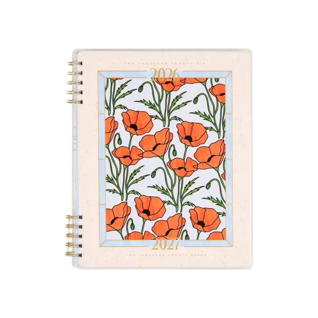 Happy Planner Tinted Mosaic planner spiral vertical Big 12 mois