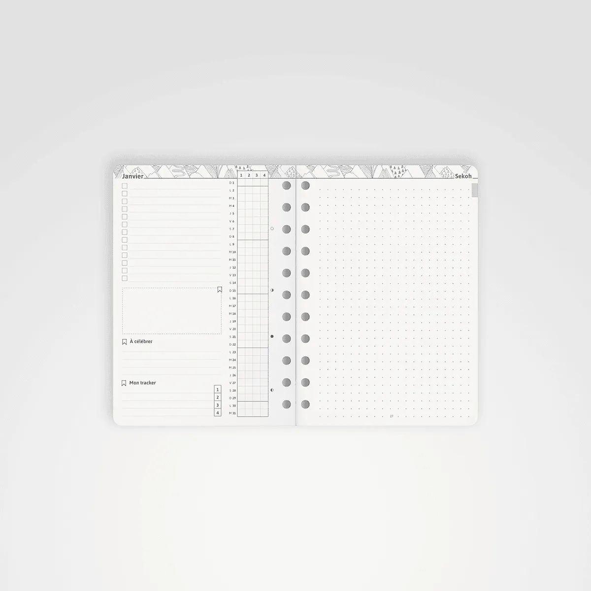 My365 My Agenda 2023 Poche agenda spirale A6