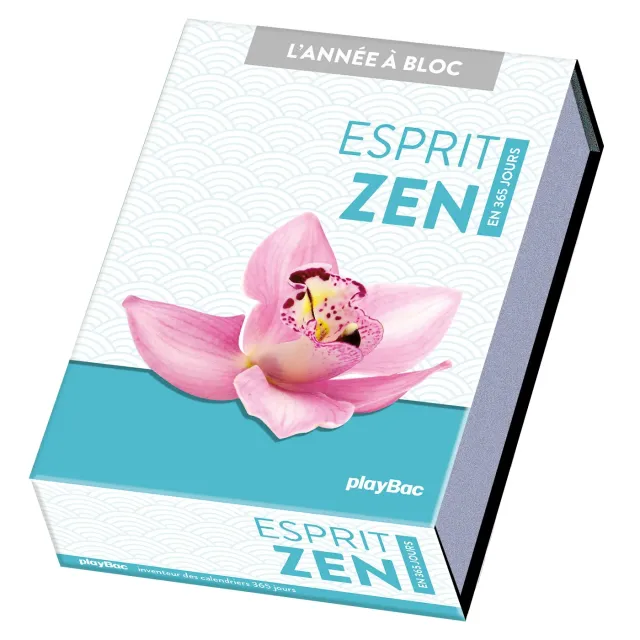 Frigobloc Esprit zen en 365 jours calendrier éphéméride bien-être
