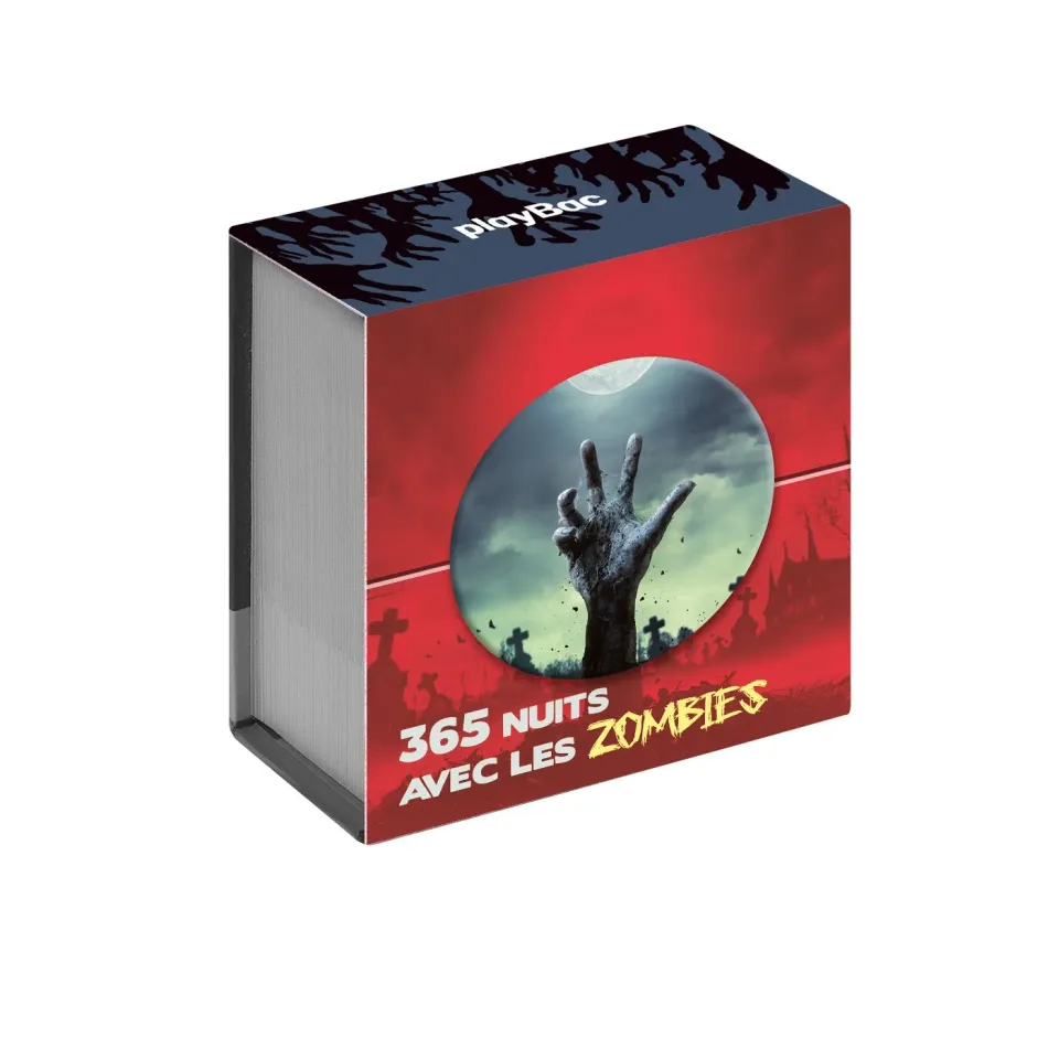 Frigobloc 365 nuits avec les zombies mini calendrier survie
