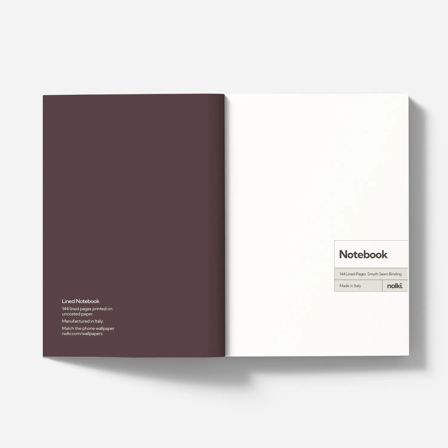 Nolki Isotope carnet ligné B6 144 pages