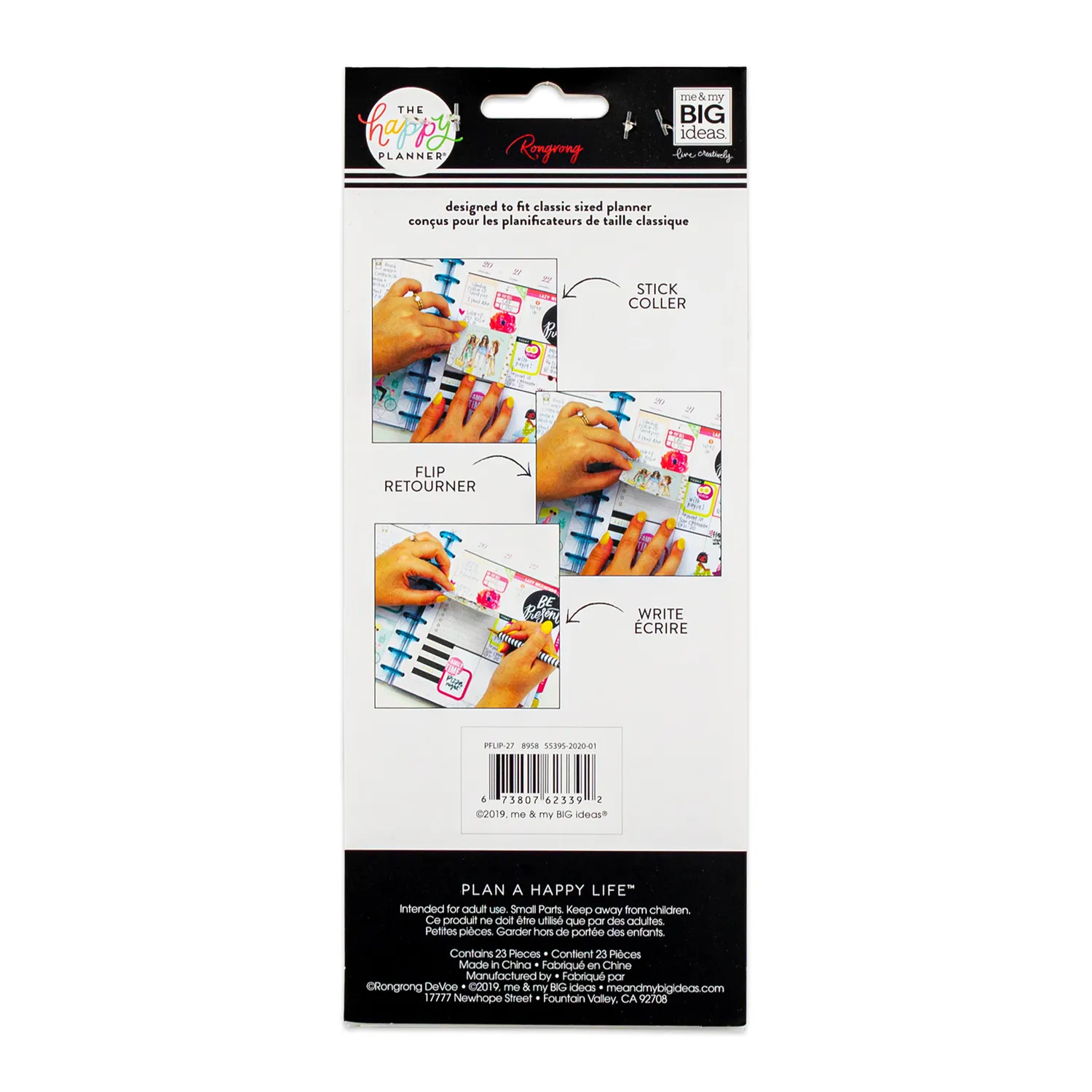 Happy Planner Rongrong Future Is Female stickers journaling 23 pièces