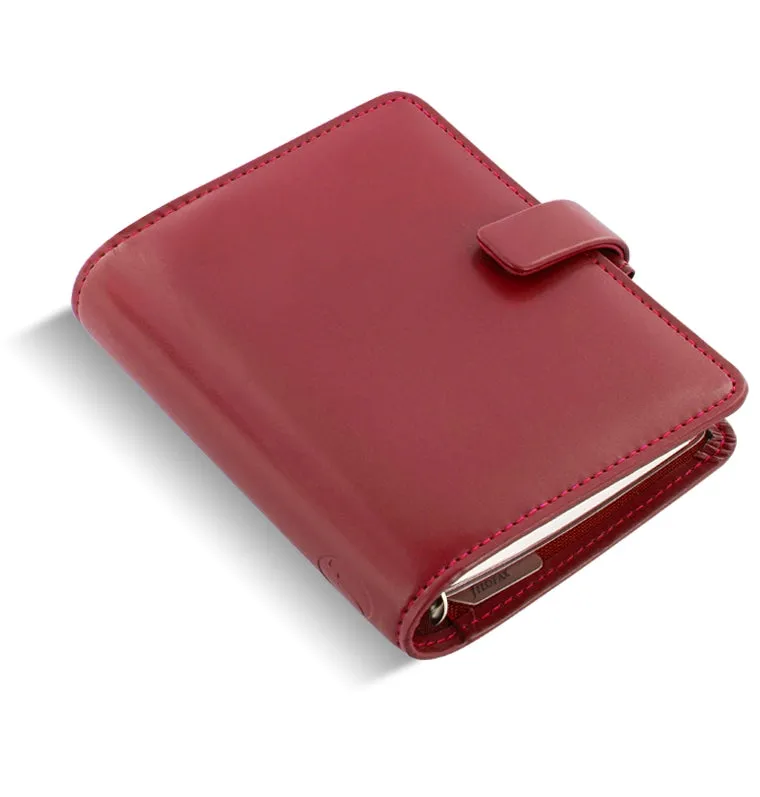 Filofax Metropol Pocket organiseur rouge similipelle