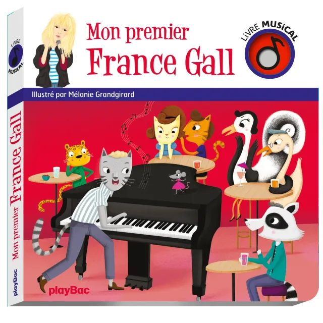 Mon premier France Gall livre musical bébé 5 chansons