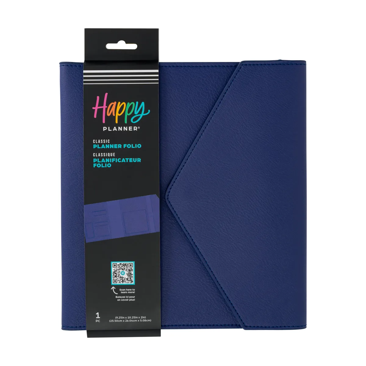 Happy Planner Classic folio Dusk cuir vegan violet