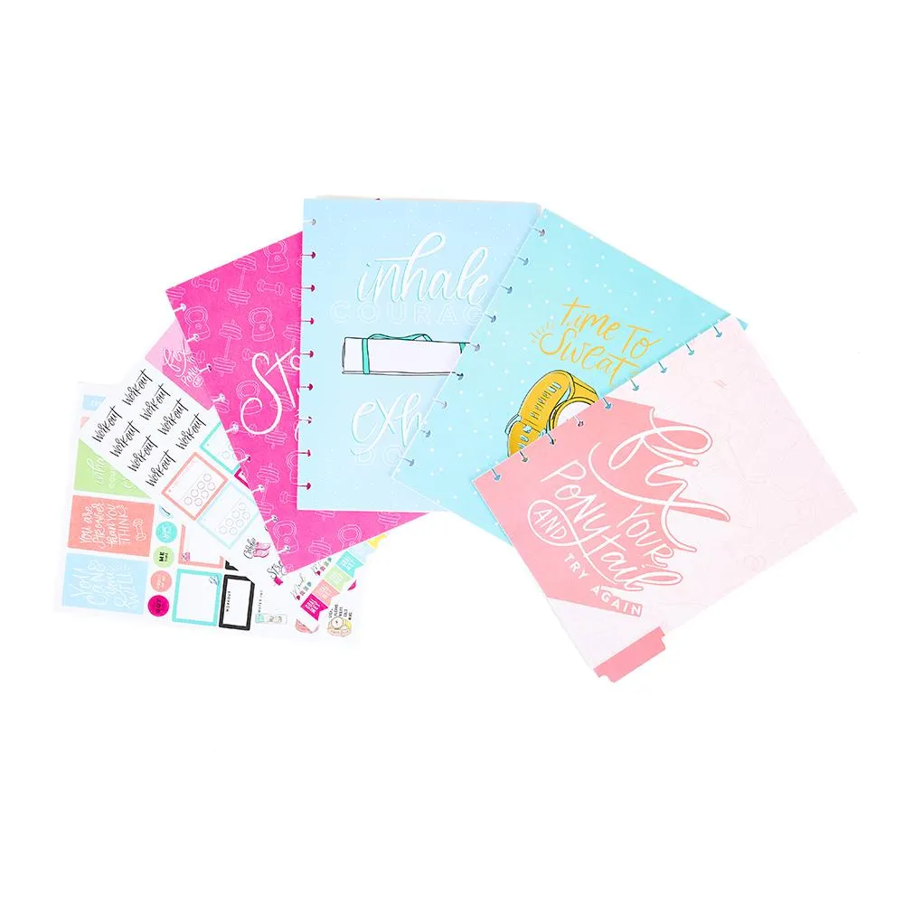 Happy Planner Strength is Beauty recharge agenda fitness 4 mois