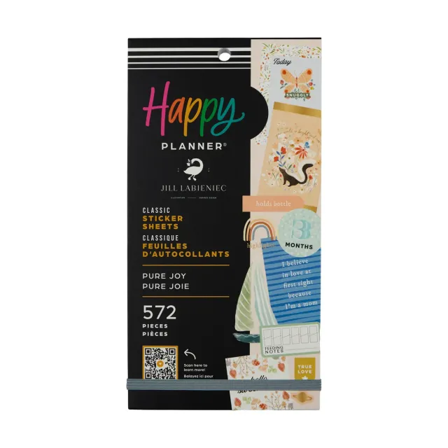Happy Planner Pure Joy Baby stickers classic 572 pièces
