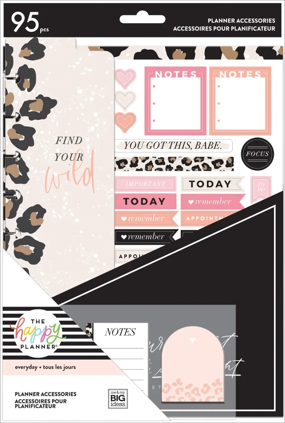 Happy Planner Wild Styled accessoires Classic pack