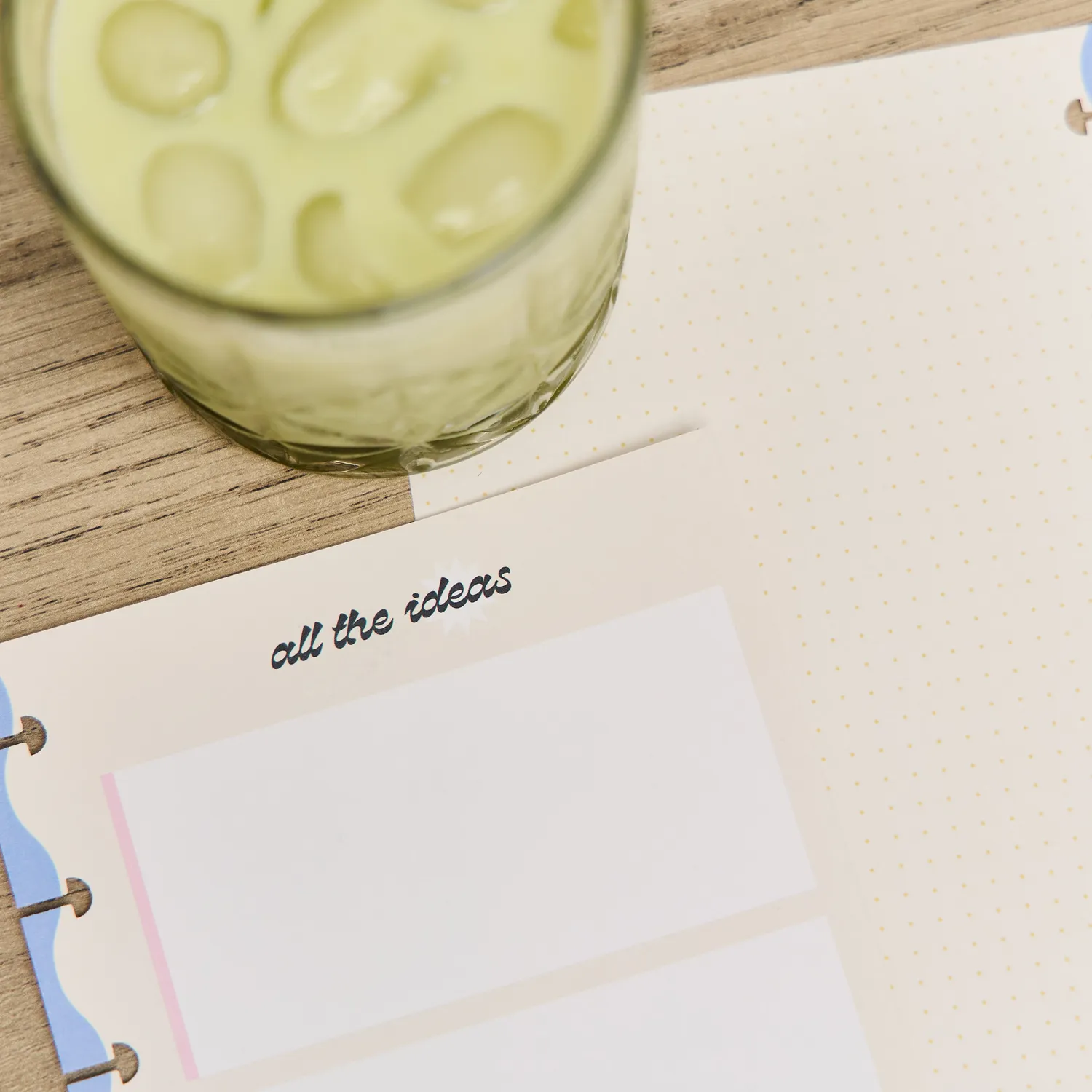 Happy Planner Mini recharge Bright Energy pointillée 40 feuilles