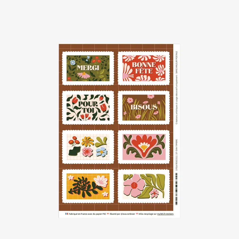 My365 Eva Corbisier Stickers timbres scrapbooking