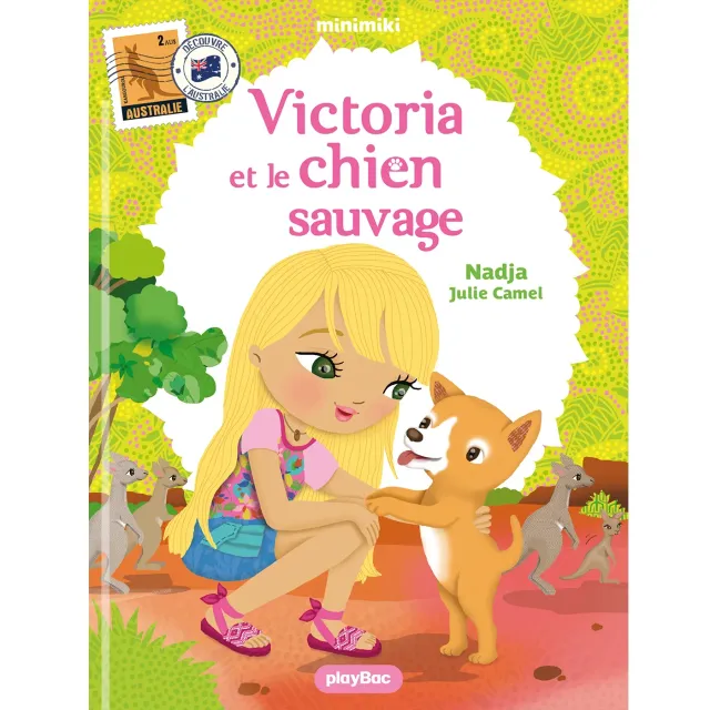 Frigobloc Minimiki Victoria et le chien sauvage livre enfant dès 6 ans