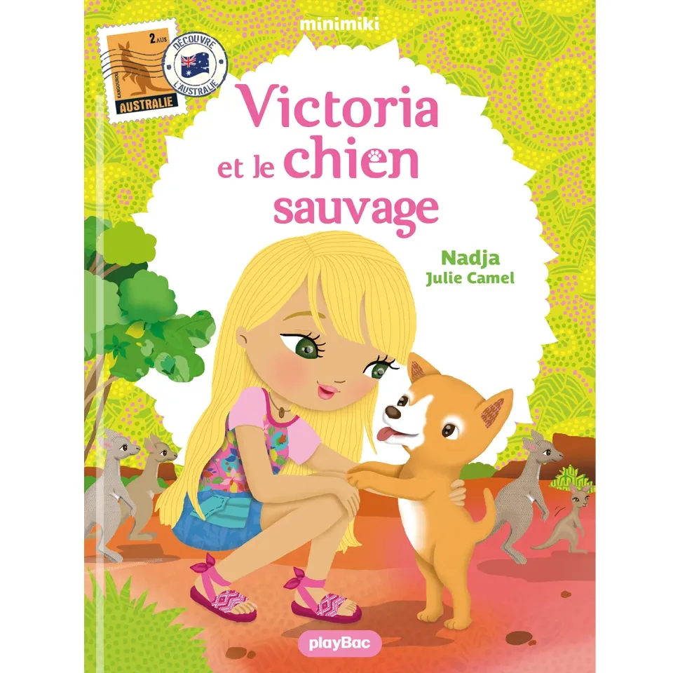Frigobloc Minimiki Victoria et le chien sauvage livre enfant dès 6 ans