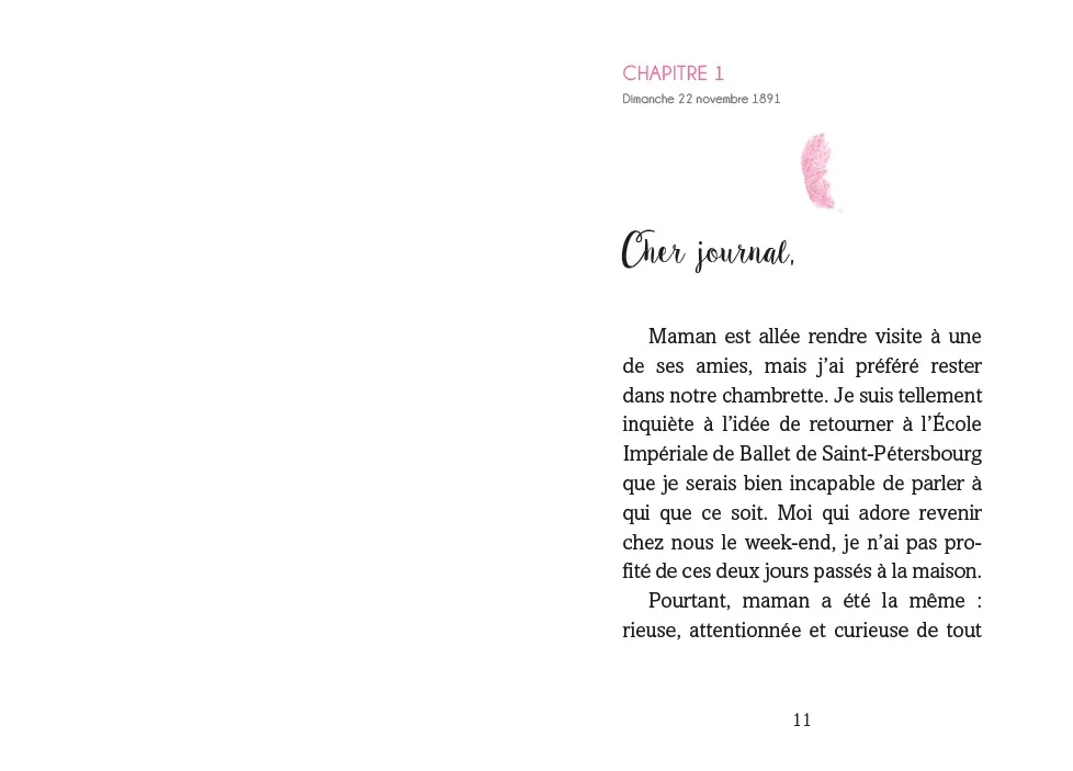 Frigobloc Anna journal d’un cygne tome 3 roman danse