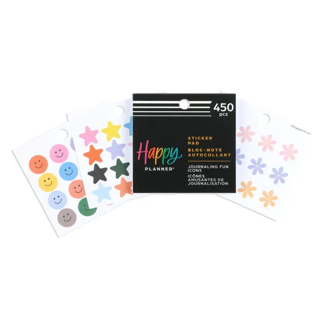 Happy Planner Journaling Fun Icons mini stickers 450 pcs