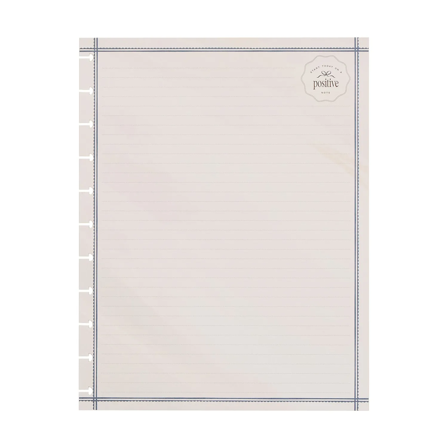 Happy Planner Modern Balance recharge papier Big 40 feuilles neutre