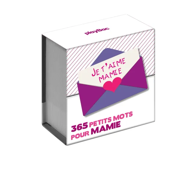 Frigobloc Mini calendrier 365 petits mots pour Mamie