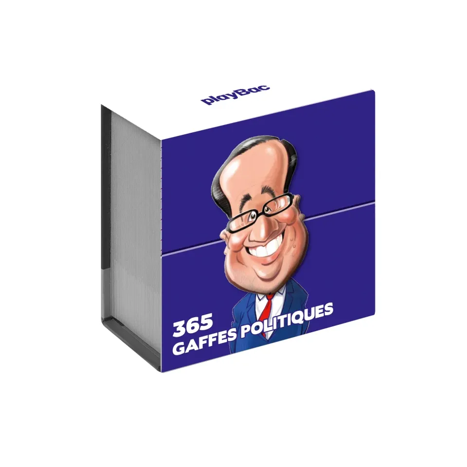 Frigobloc 365 gaffes politiques mini calendrier