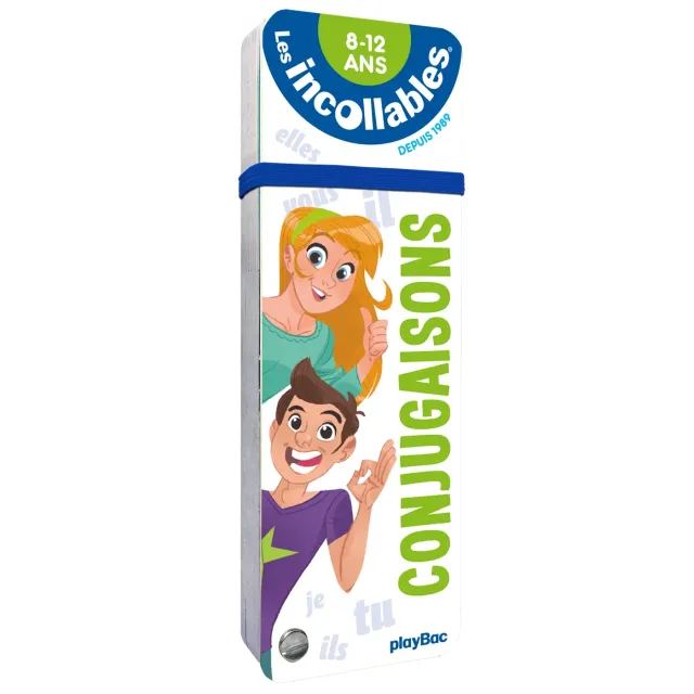 Frigobloc Les Incollables Conjugaisons éventail 8-12 ans