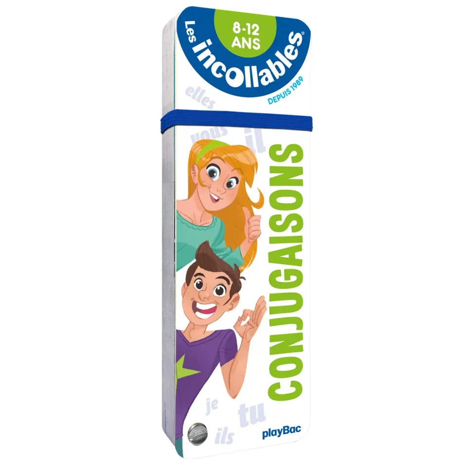 Frigobloc Les Incollables Conjugaisons éventail 8-12 ans