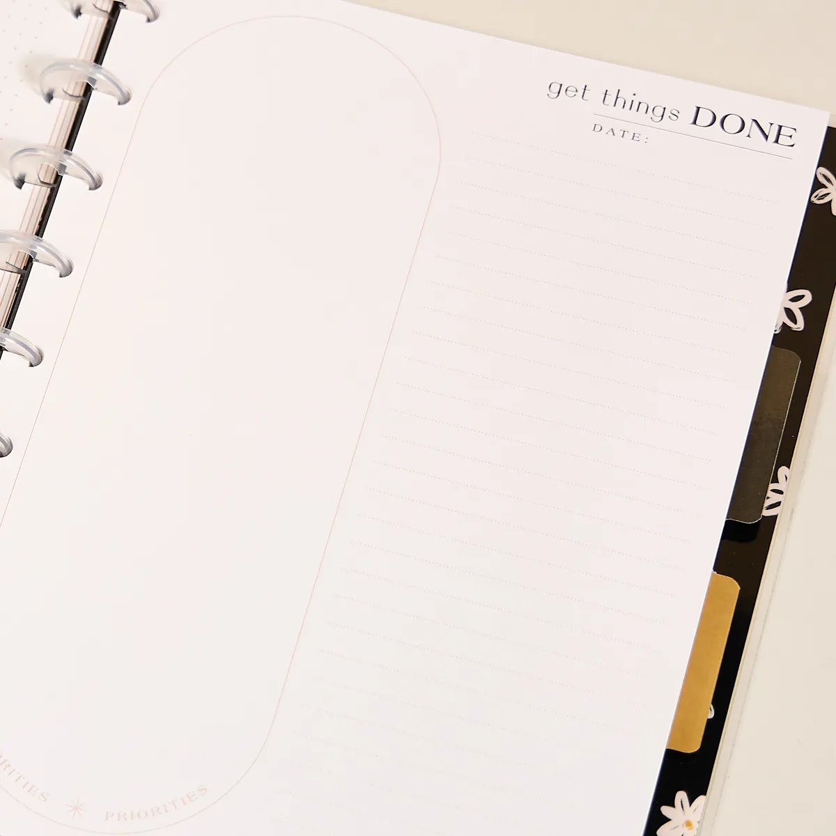 Happy Planner Modern Craft recharge Classic 40 feuilles dashboard