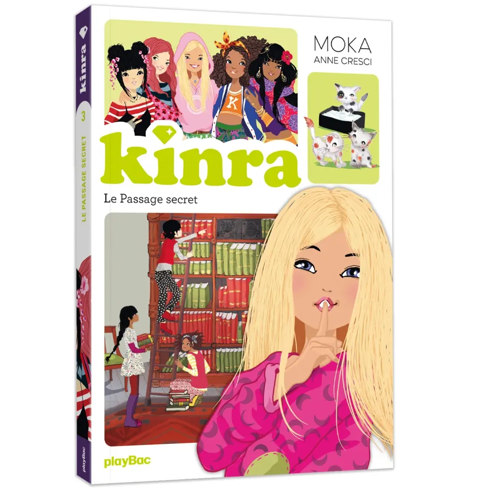 Frigobloc Kinra Girls Le trésor des Kinra Tome 3 roman fille