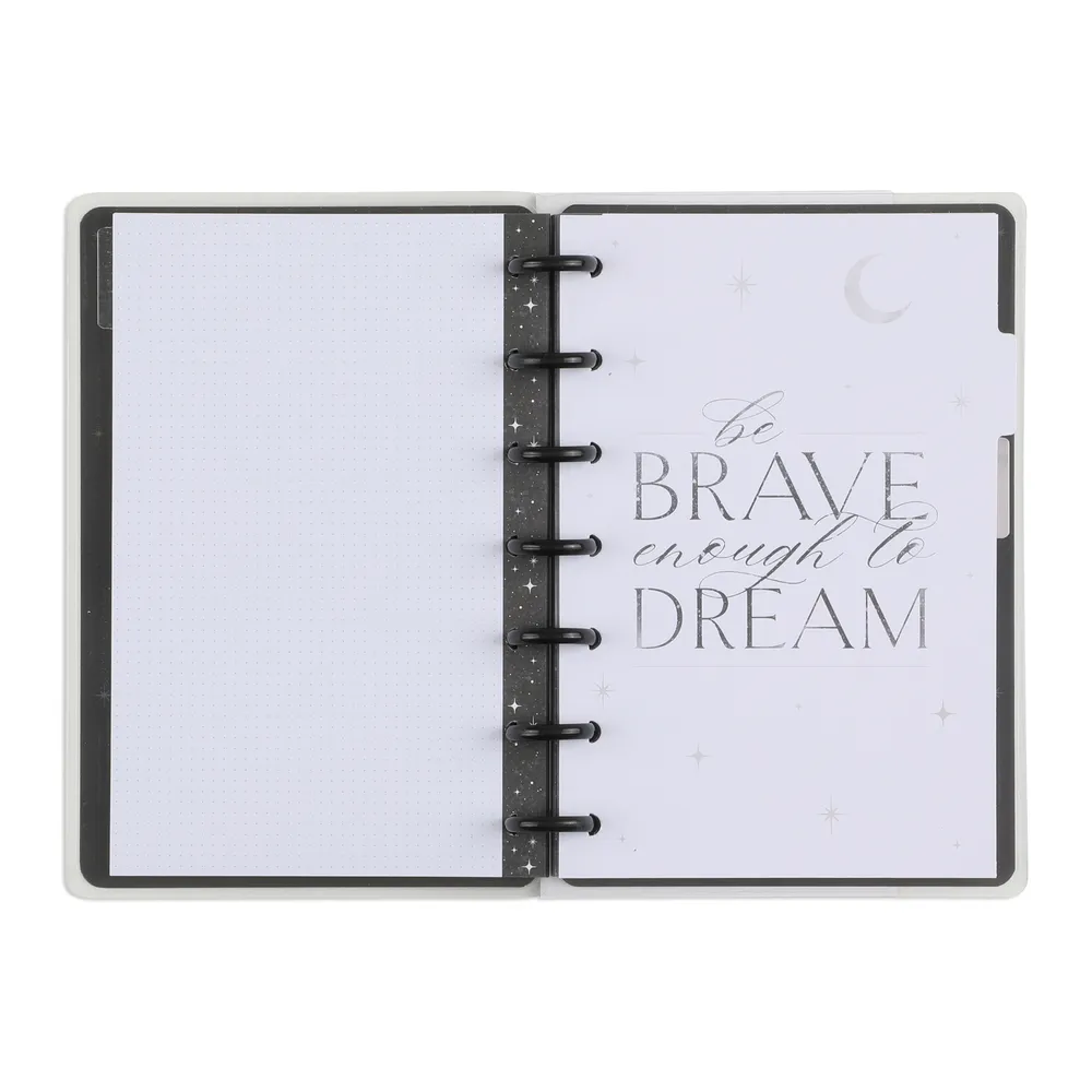 Happy Planner Celestial Elegance Mini carnet pointillé 60 feuilles