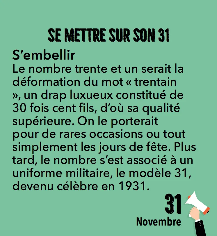 Frigobloc Mini calendrier 365 expressions et leur origine