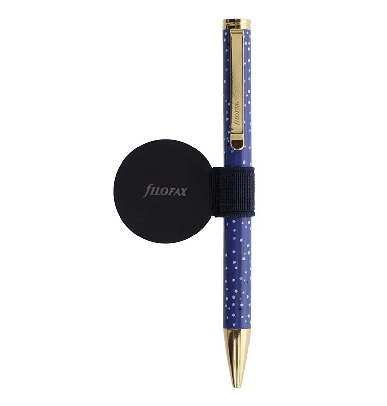 Filofax Classic boucle porte-stylo adhésive anthracite