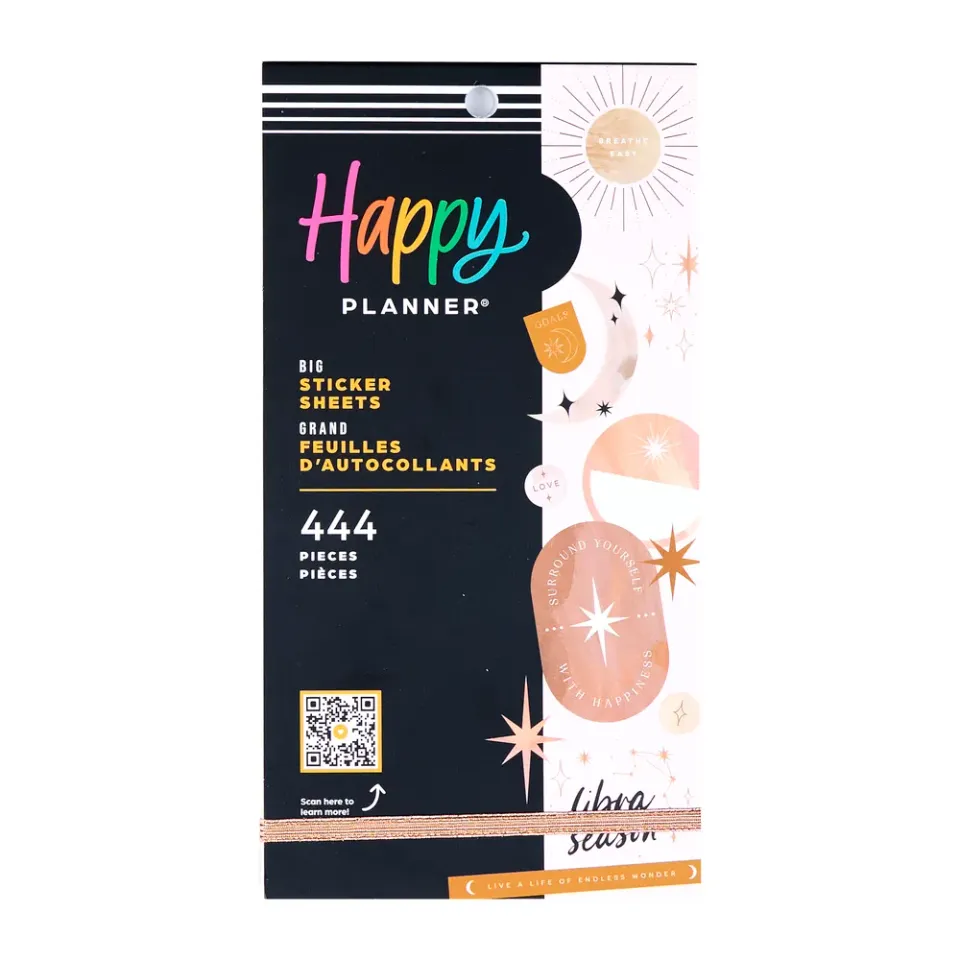Happy Planner Everyday Magic lot stickers Big céleste