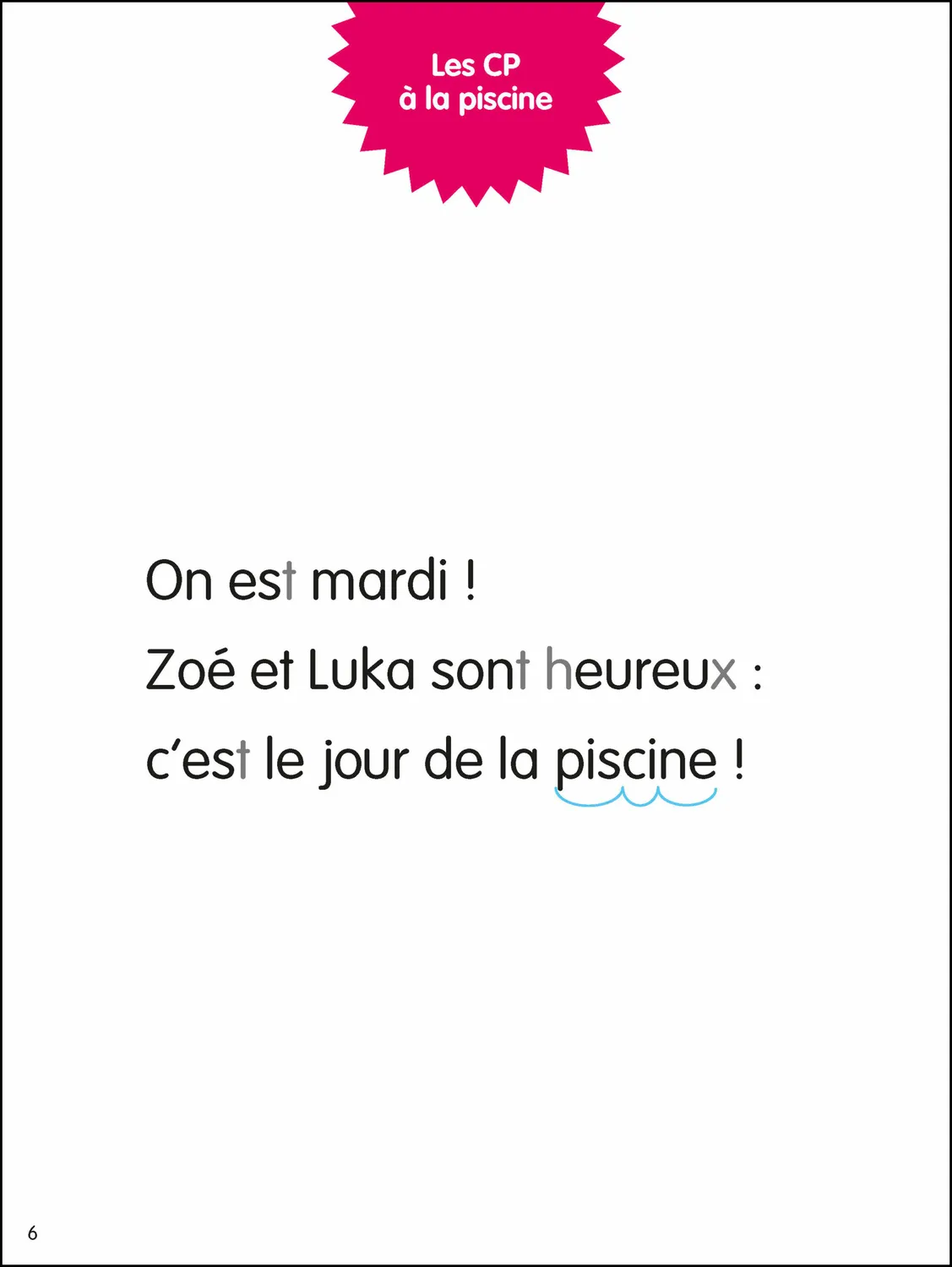 Les Incollables Les CP à la piscine Tome 21 livre niveau 2