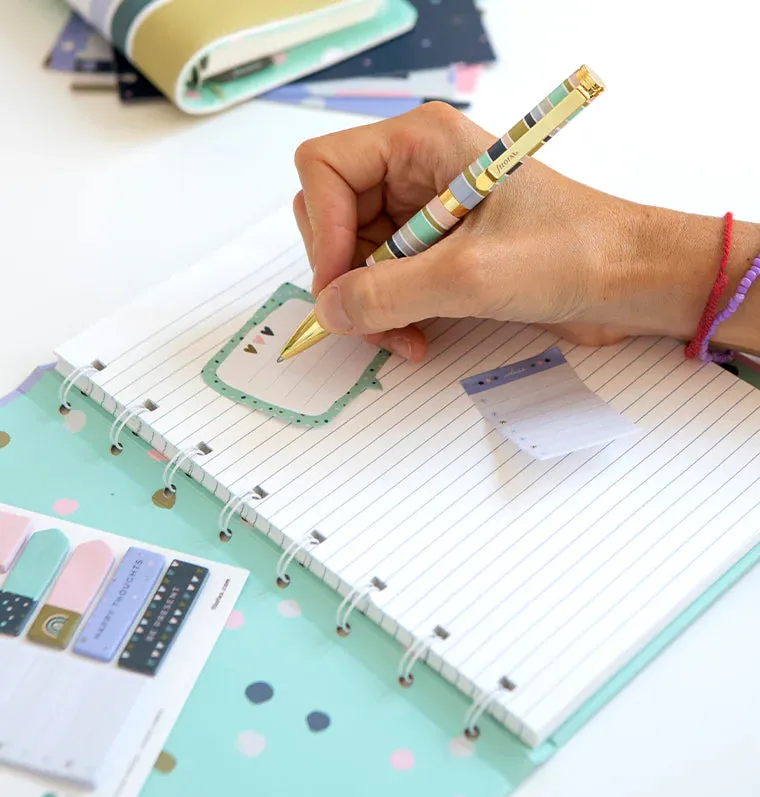 Filofax Good Vibes notes adhésives set A5 200 feuillets