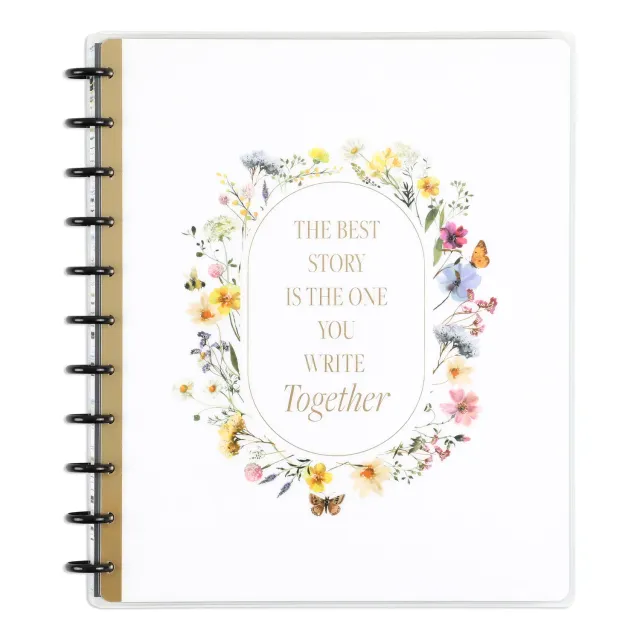 Happy Planner Happy Notes Blooming Romance Wedding carnet 60 feuilles