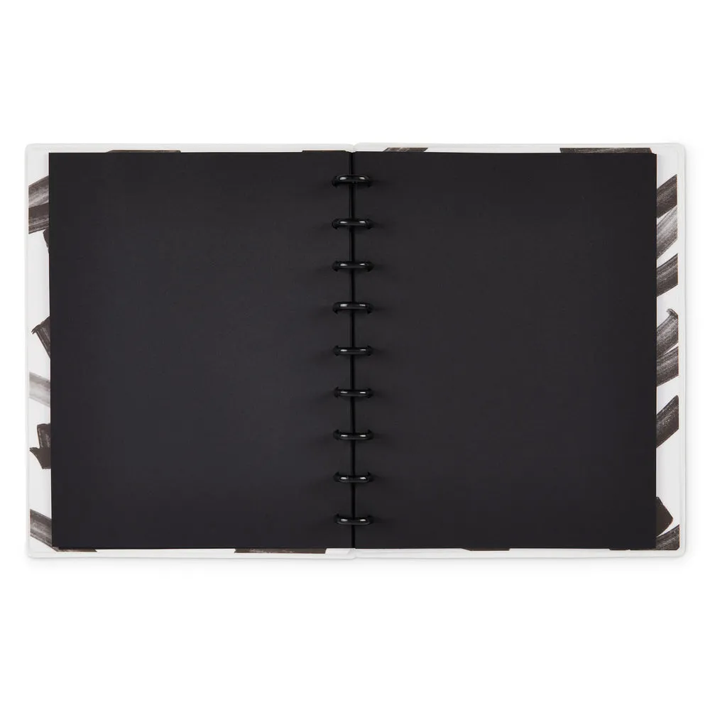 Me & my big ideas Happy Notes carnet noir 40 feuilles