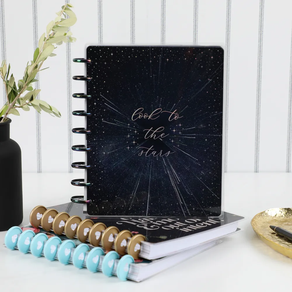 Happy Planner Look to Stars agenda classic vertical 12 mois