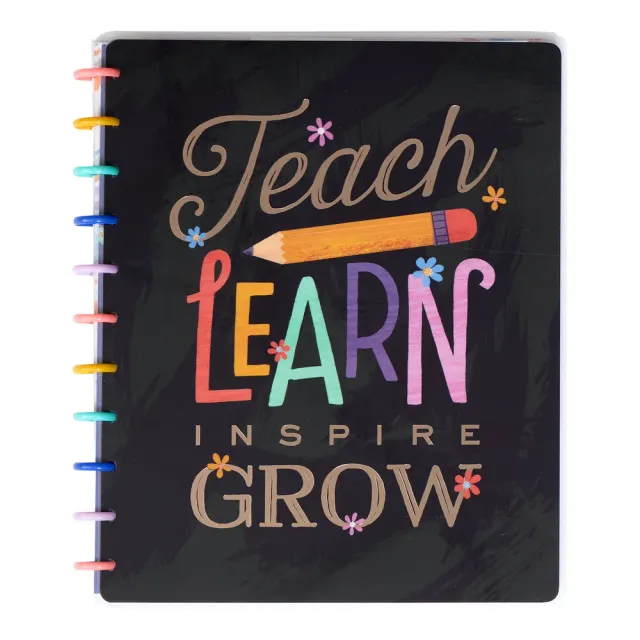 Happy Planner Classroom Brights carnet Big pointillé ligné 60