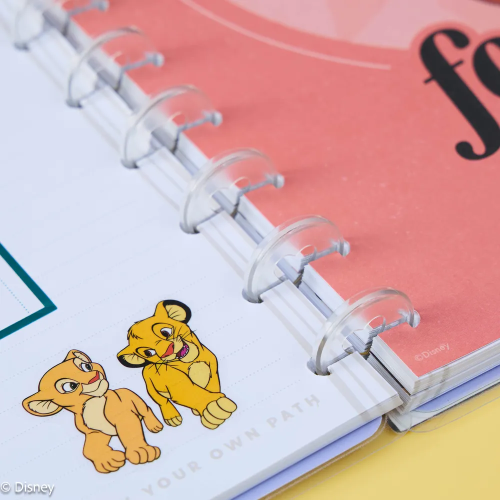 Happy Planner Disney Roi Lion Embrace Your Wild carnet Big pointillé