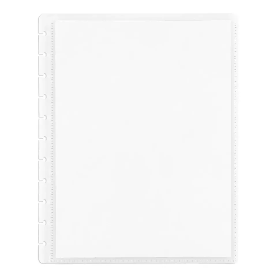 Happy Planner Everyday Essentials couverture big à personnaliser transparente