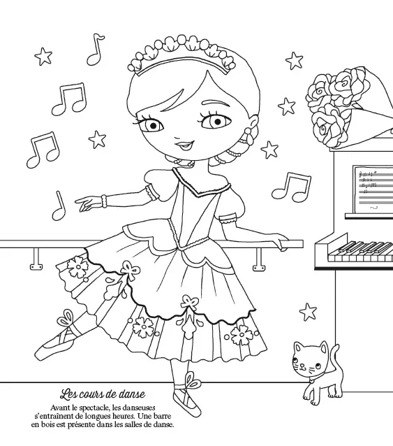 Emma à l’Opéra de Paris pochette cartes à gratter danseuses