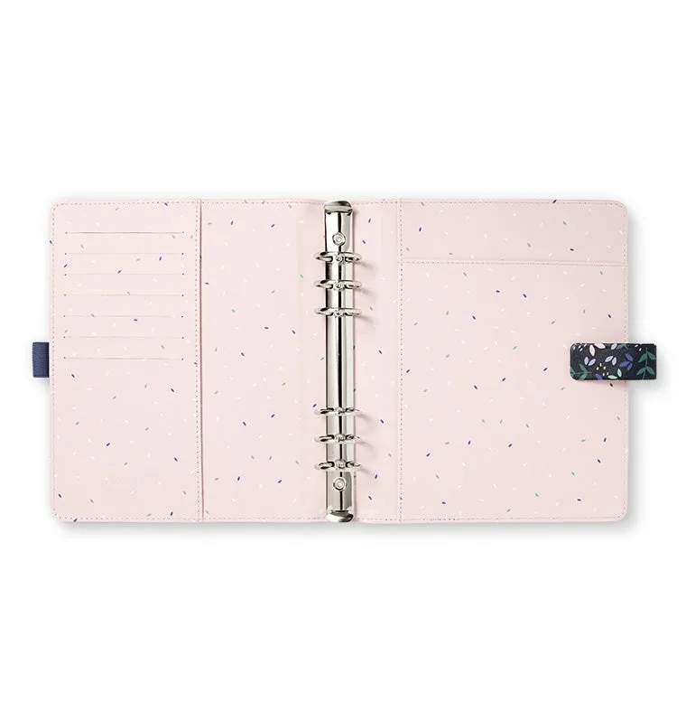 Filofax Garden organiseur A5 noir floral doré