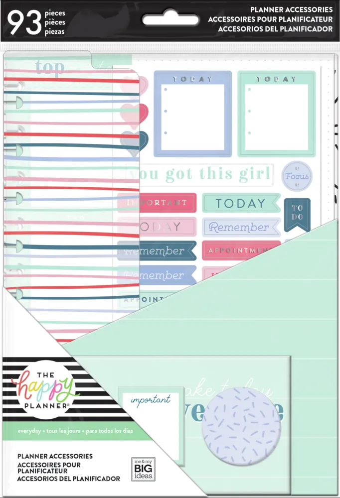 Happy Planner You Got This pack accessoires Classic motivation