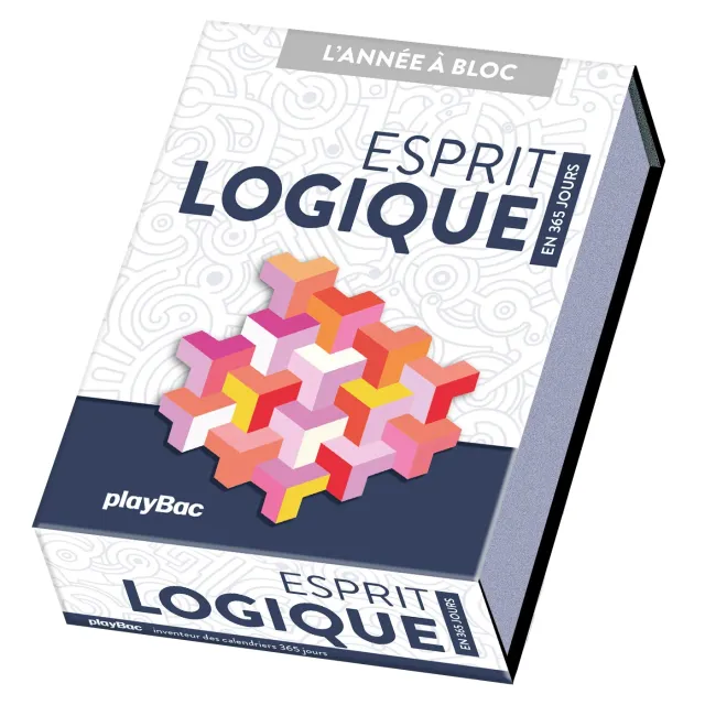 Frigobloc Esprit logique 365 jours calendrier à bloc énigmes