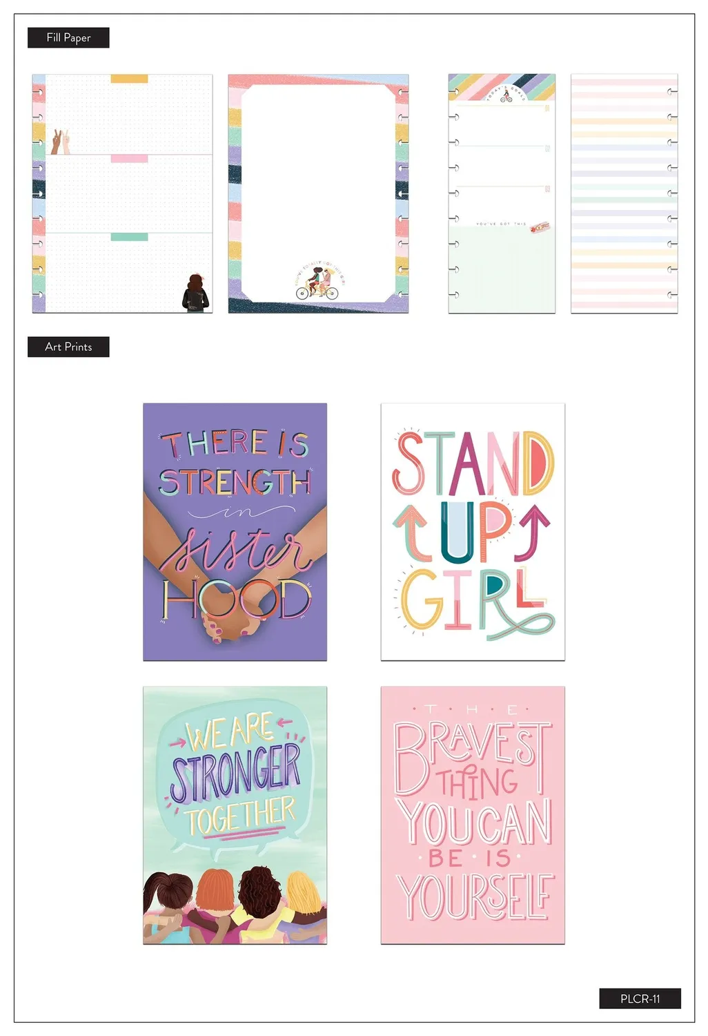 Happy Planner Stronger Together compagnon planner classic