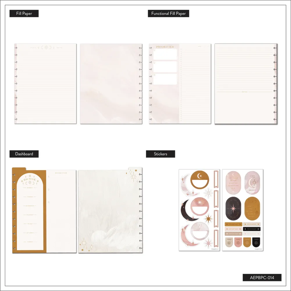 Happy Planner Everyday Magic compagnon Big étoiles