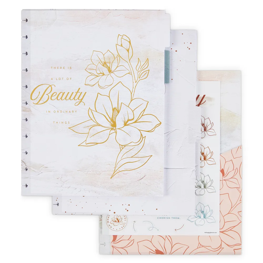 Happy Planner Farmhouse extension Big memory 8,5x11 pouces