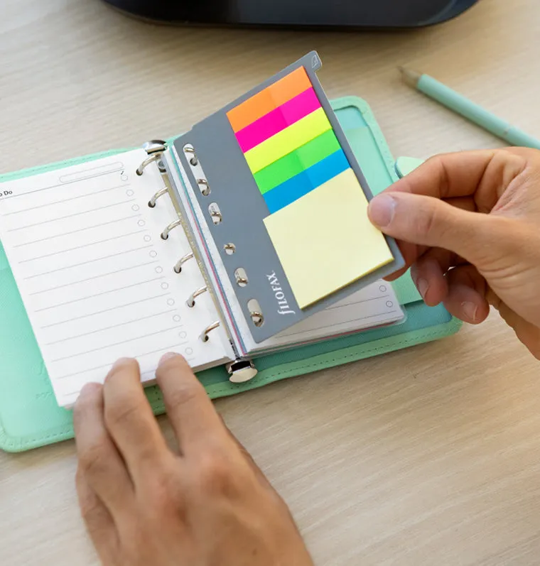 Filofax Classic mémo adhésif Pocket Small assortis