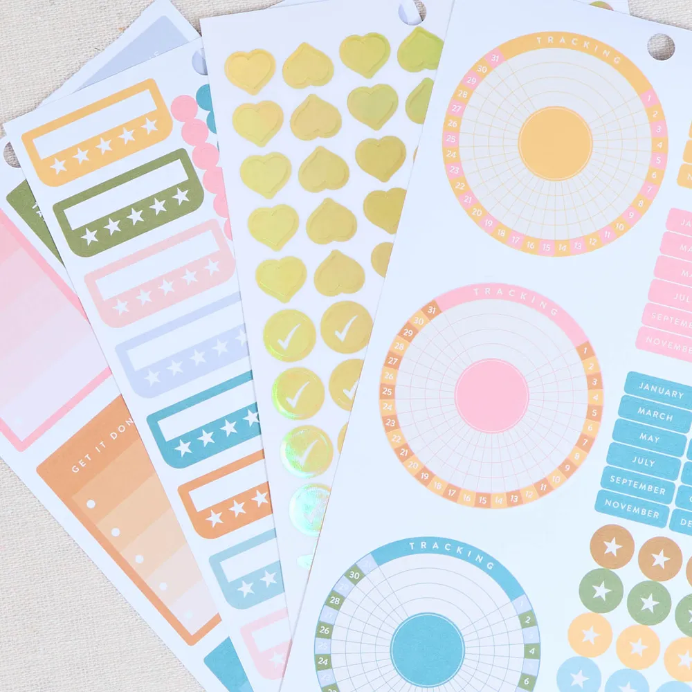 Happy Planner Check It Off stickers checklist 1448 pièces