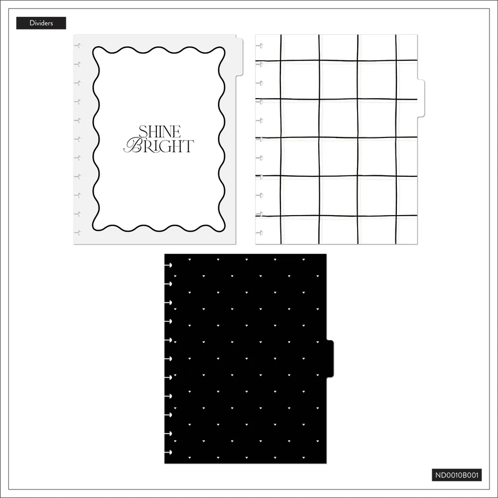 Happy Planner Sweet & Simple Big carnet ligné pointillé 60 feuilles