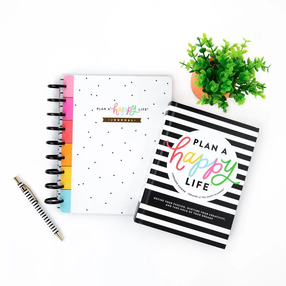 Happy Planner Plan A Happy Life livre organisation Stephanie Fleming