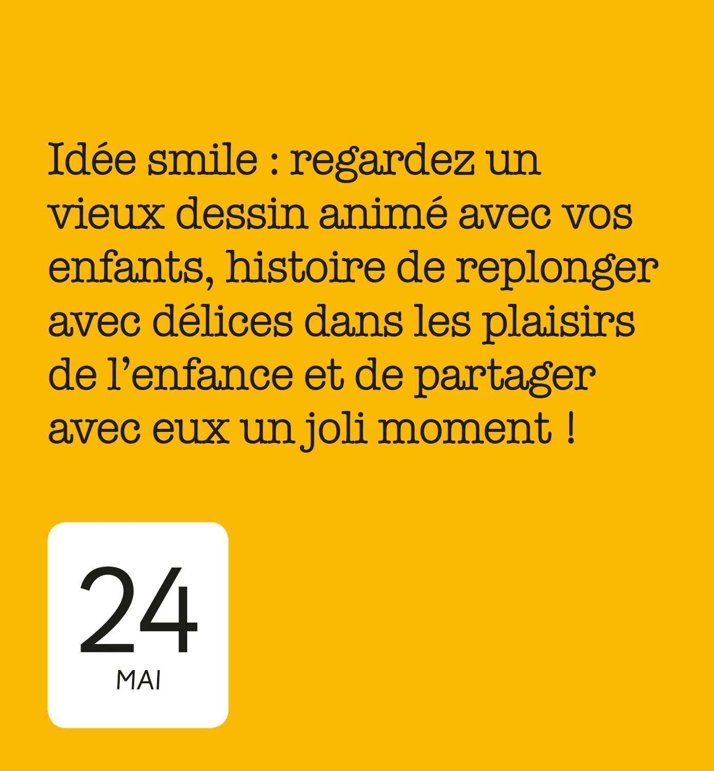 Frigobloc 365 jours pour avoir le smile mini calendrier humour